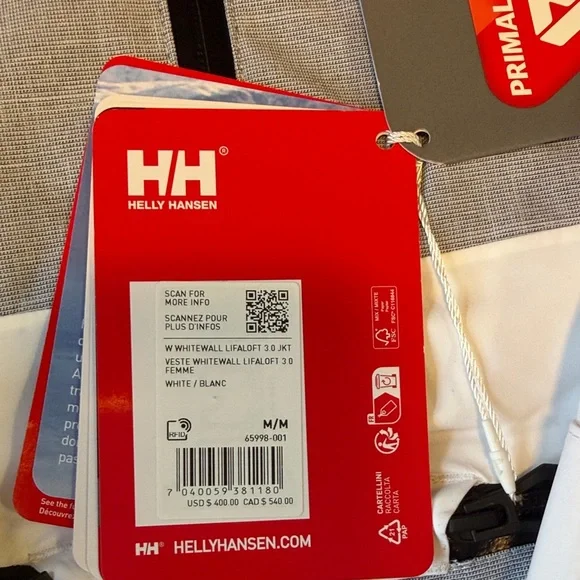 Helly Hansen white Wall LifaLoFt 3.0 - Picture 2 of 6